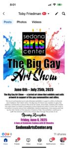 The Big Gay Art Show @ Sedona Arts Center
